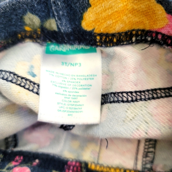 Set of 3T Girl's Leggings Juicy Couture, Garanimals, Carter's - Picture 3 of 7